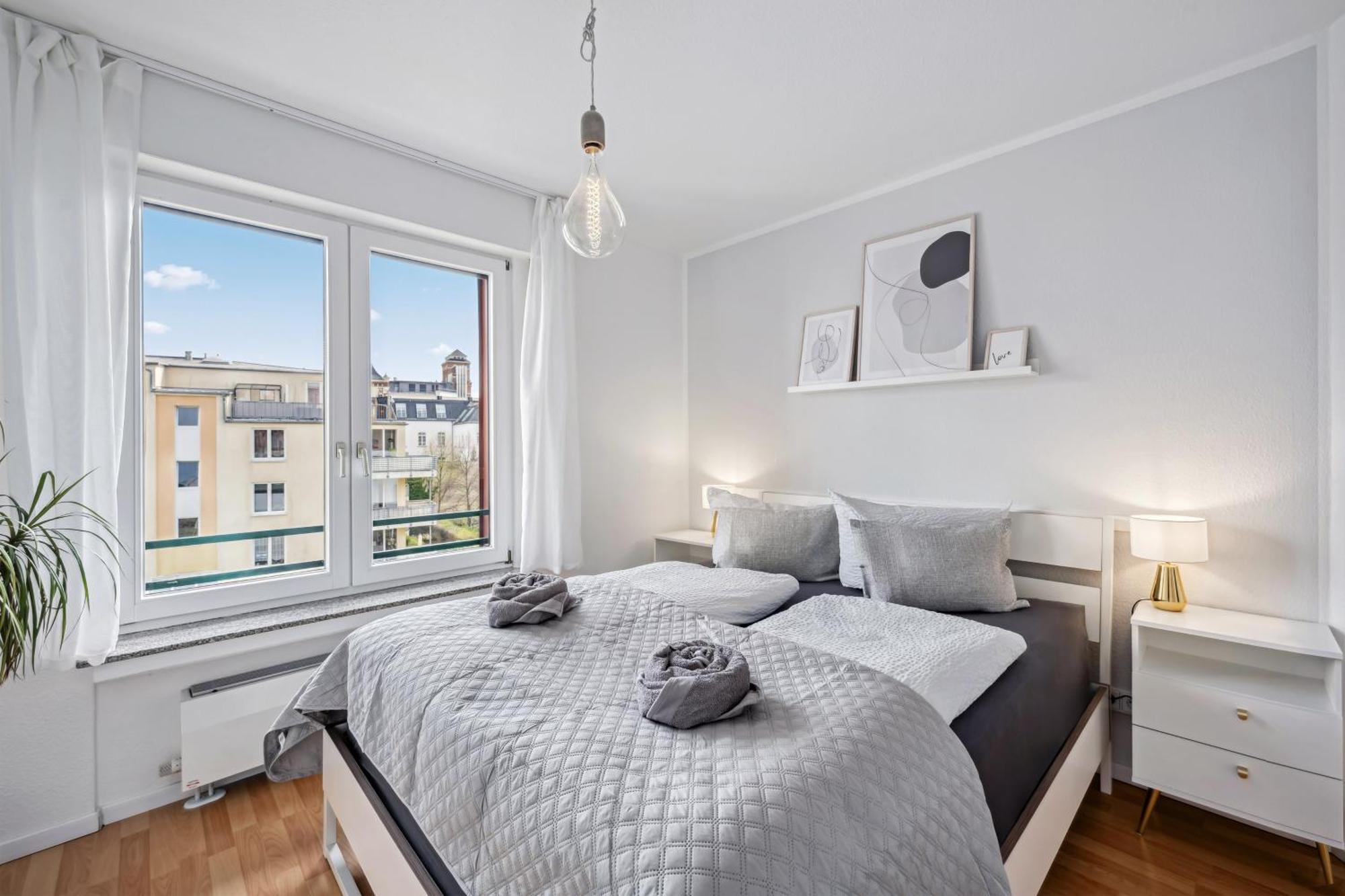 Traber Apartments 1 Sz Balkon Parkplatz & Sehr Ruhig Leipzig Buitenkant foto