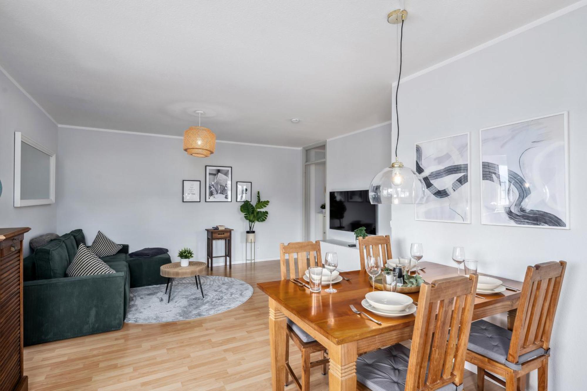 Traber Apartments 1 Sz Balkon Parkplatz & Sehr Ruhig Leipzig Buitenkant foto